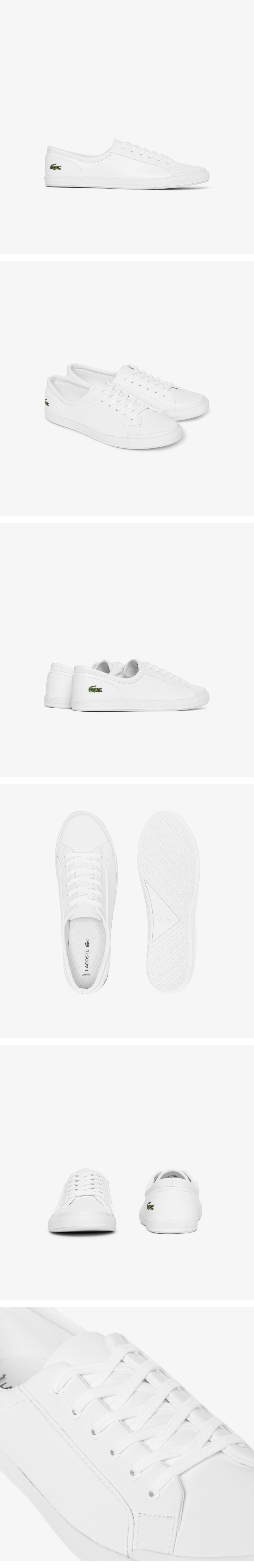 여성 Lancelle 레더 스니커즈, RZ0135W55G