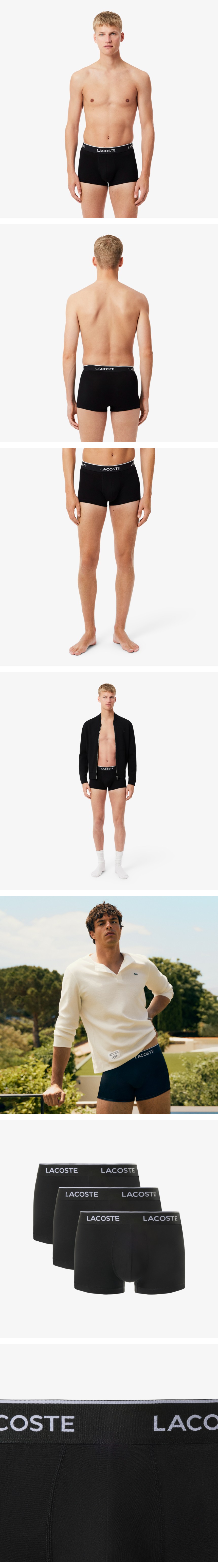 블랙 코튼 남성 브리프 3PACK, 5H1300-56G