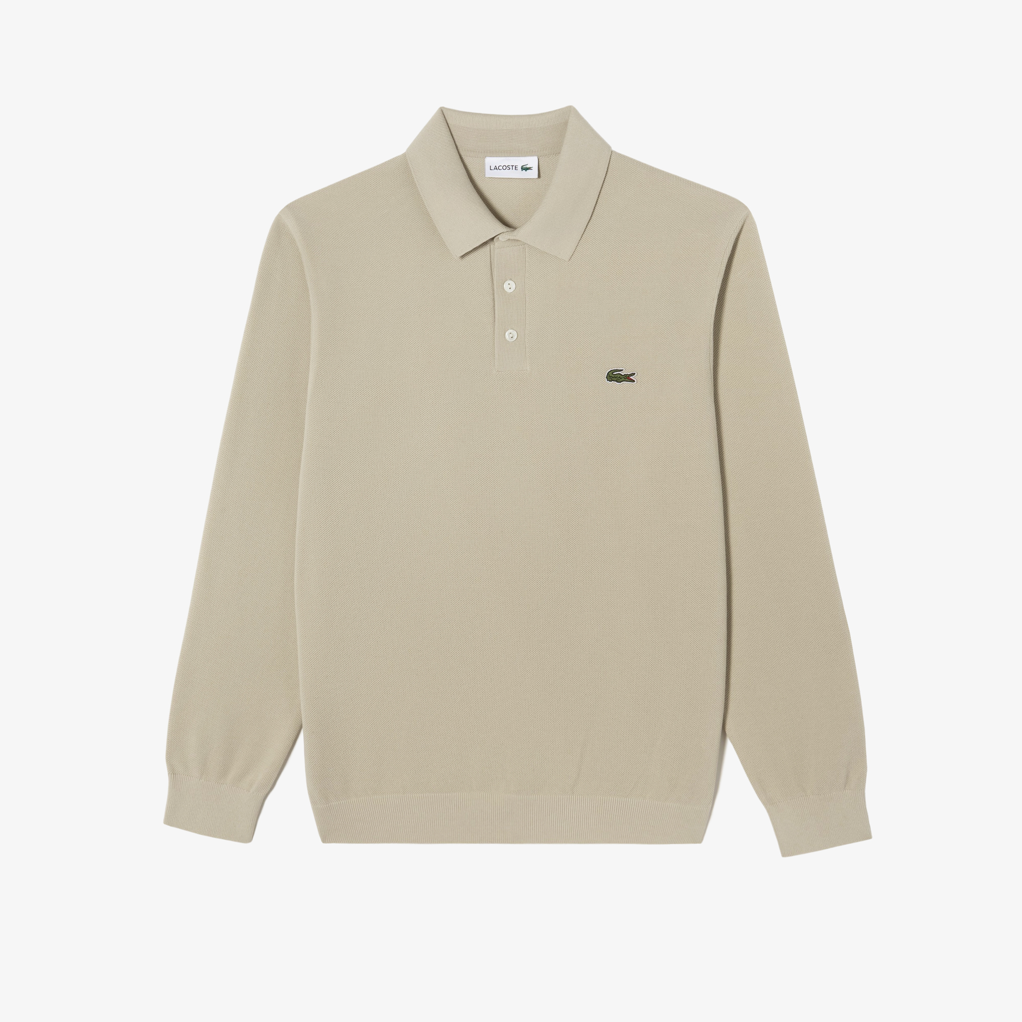 LACOSTE-[라코스테 공식] 남성 피케 긴팔 폴로 스웨터 AH306E-56G 02S