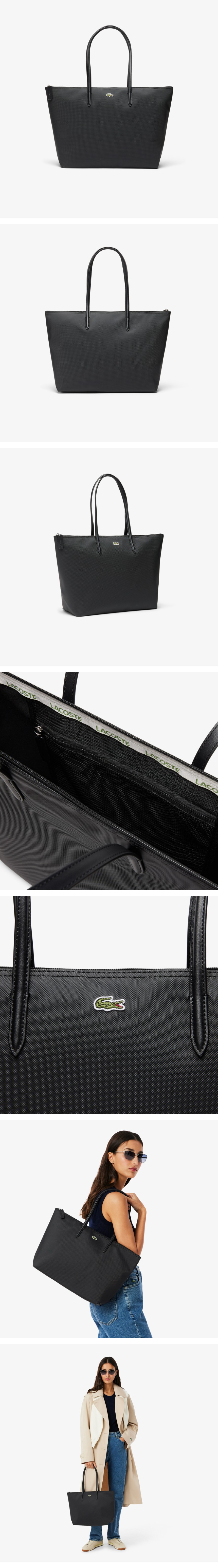 L.12.12 컨셉 가로형 라지 쇼퍼백, NF1888P56G