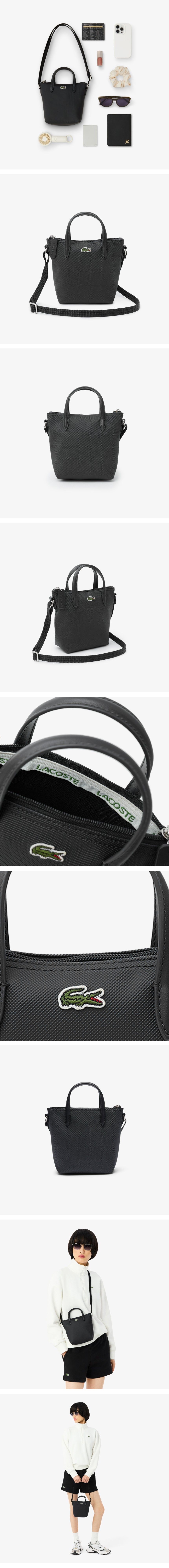 L.12.12 스트라스사이즈 미니크로스백, NF2609P56G