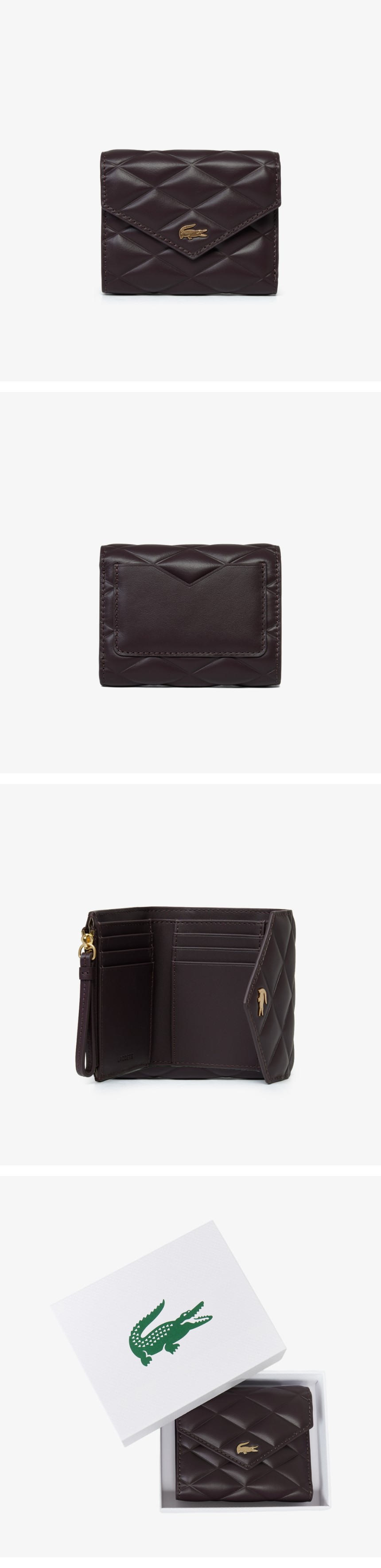 크로코델 플랩 반지갑, NF5119E56G