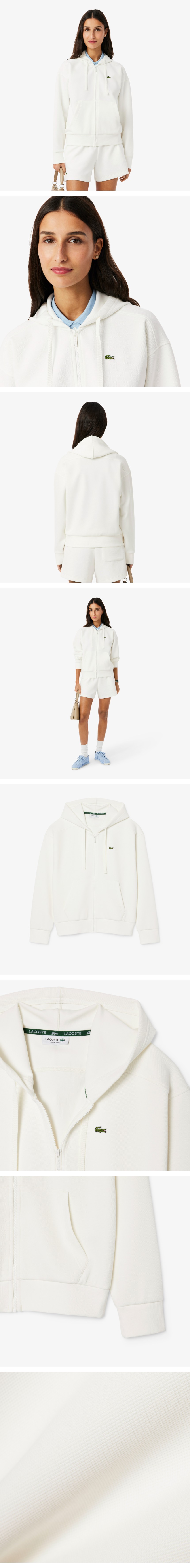 더블페이스 피케 후드집업 스웻셔츠, SF5272-56G